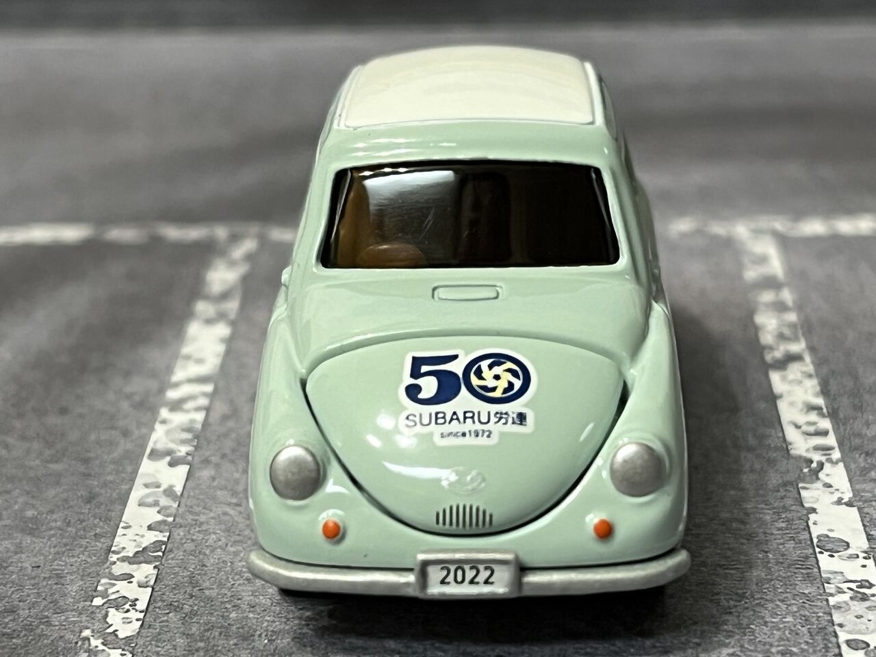 SUBARU 50周年記念仕様 トミカ スバル360 SUBARU 50周年記念仕様