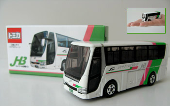 トミカ JR北海道バス JHB 三菱 ふそう エアロクイーン エアロクィーン