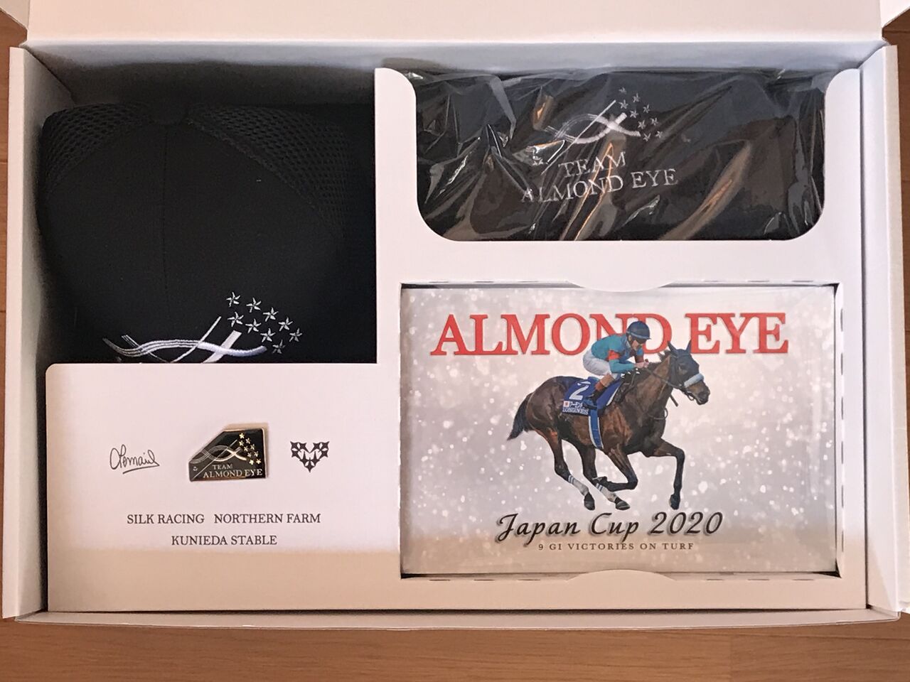 競馬 アーモンドアイ 引退記念純金プレート 限定商品