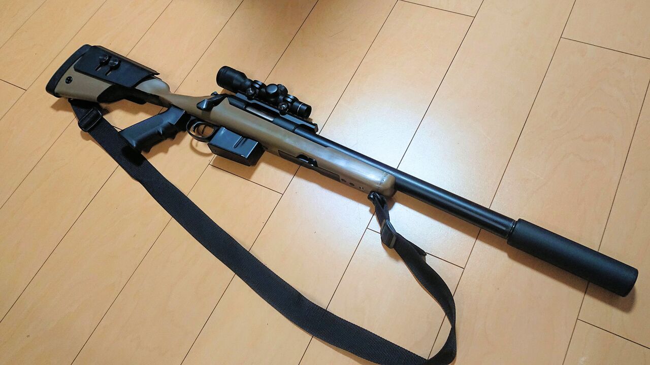 東京マルイ VSR-10 Gスペック 外装カスタム品 BURST-HEADオリジナル