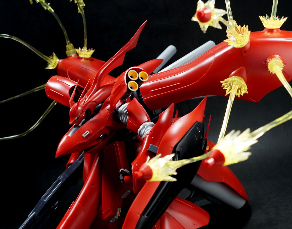 MG サザビー＆RE/100 ナイチンゲール用 拡張ファンネルエフェクト