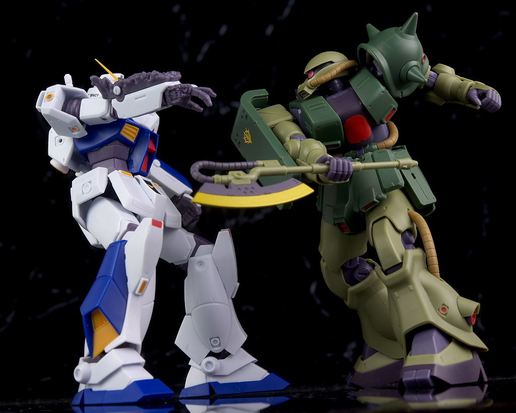 ROBOT魂 ガンダムNT-1アレックス ザクII改 機動戦士ガンダム0080