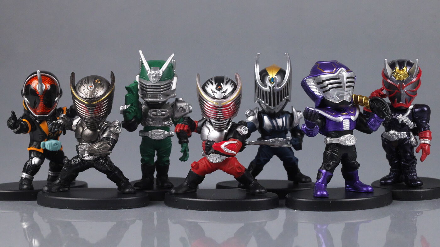 仮面ライダー コンバージ 6体セット CONVERGE MOTION 仮面ライダー6