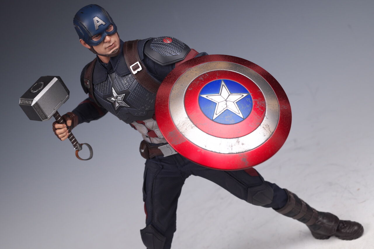 ホットトイズ キャプテン・アメリカ エンドゲーム 開封済】キャプテン