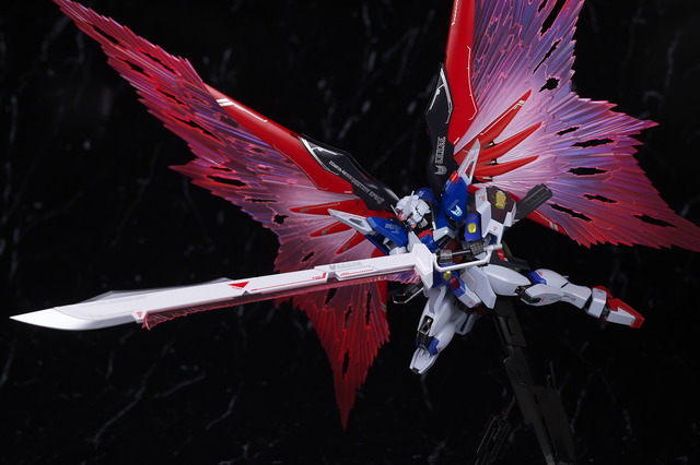 メタルロボット魂 デスティニーガンダム Spec2 本体&光の翼エフェクト