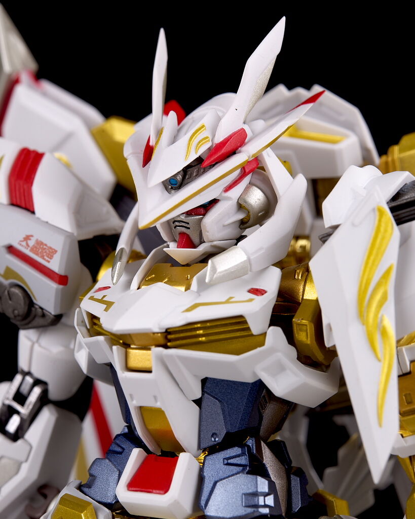 L BUILD ガンダムアストレイ ゴールドフレーム天ハナ バージョン華