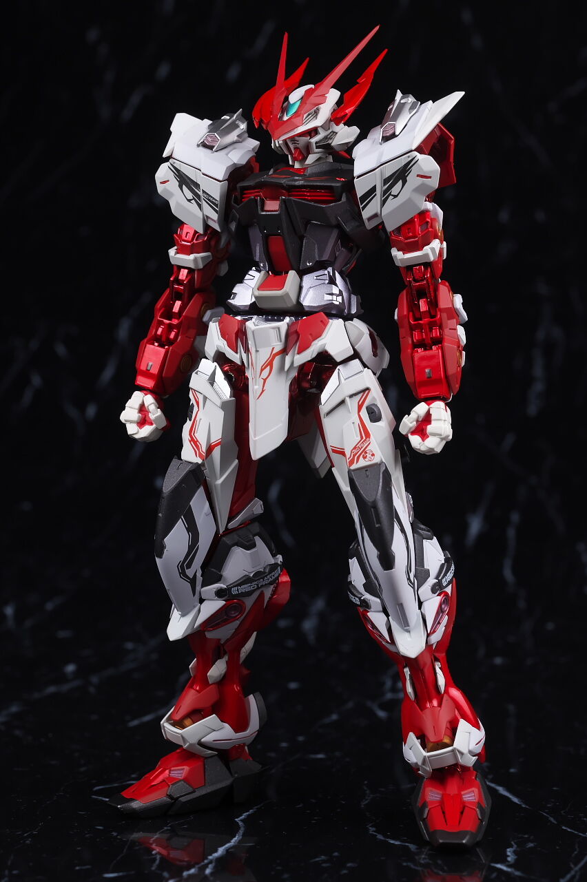 L BUILD ガンダムアストレイ レッドドラゴニクス 修正パーツ付き METAL