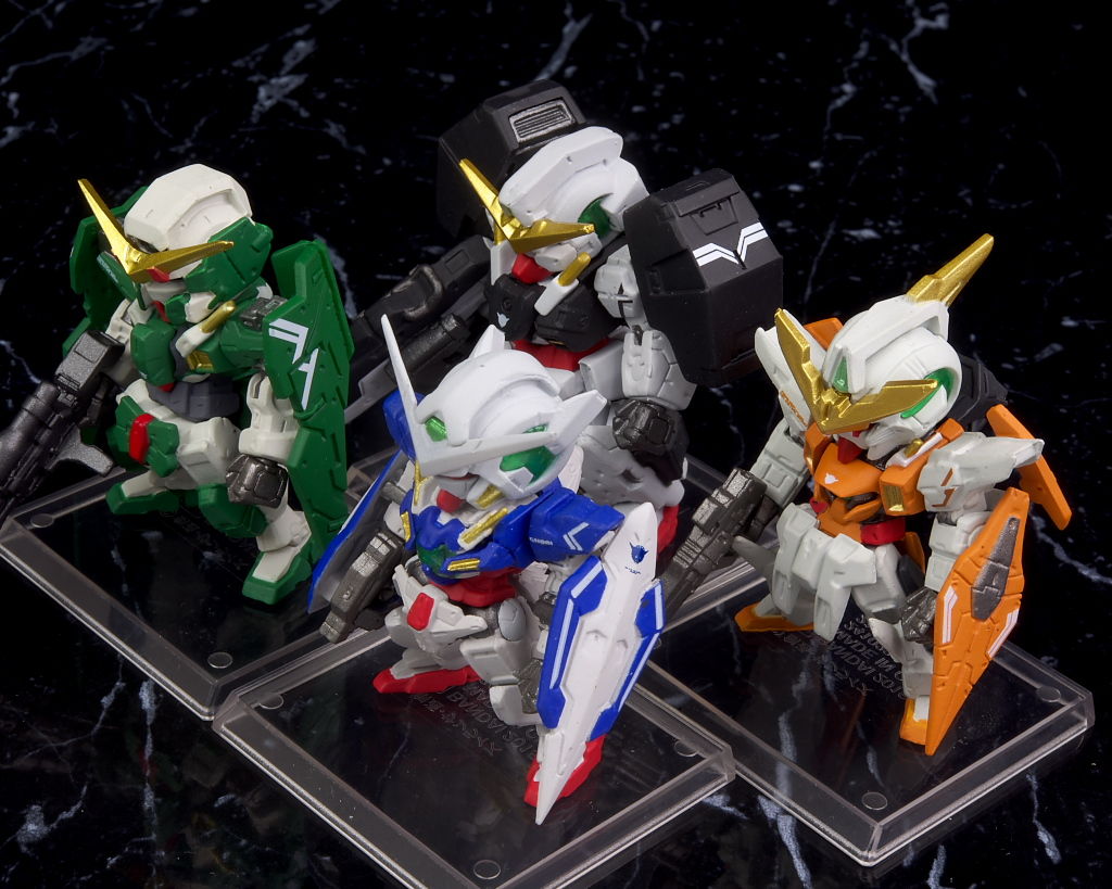 FW GUNDAM CONVERGE:CORE GUNDAM00 10周年メモリアルセット レビュー