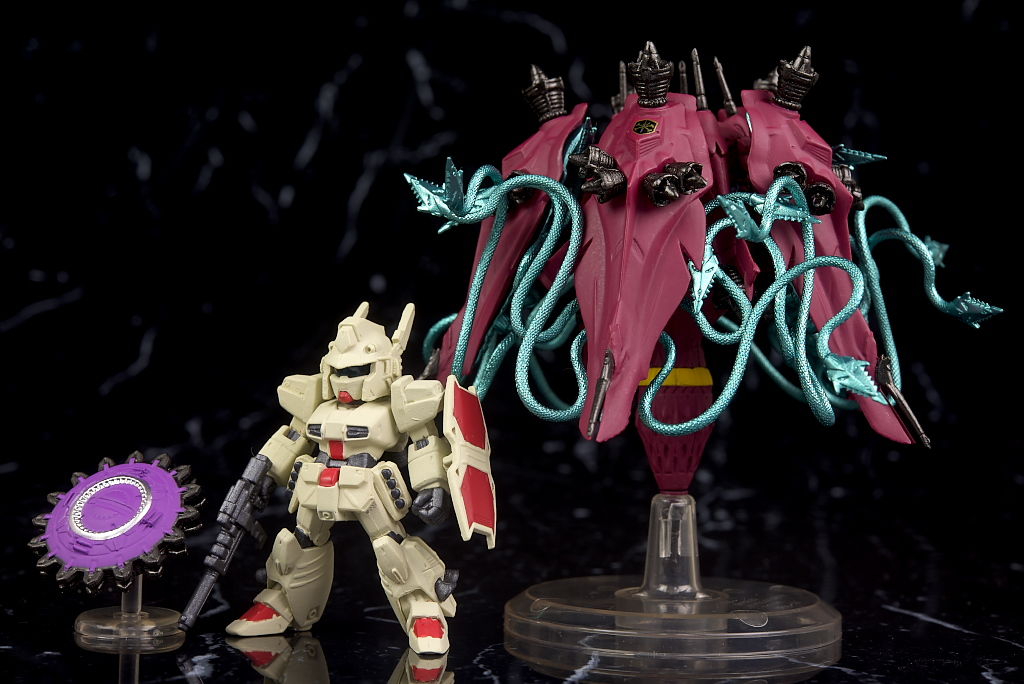 FW GUNDAM CONVERGE ヘビーガン＆ラフレシアオプションパーツセット