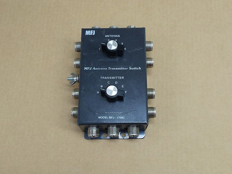 MFJのアンテナ切り替え器「MFJ－1700C」 : 趣蔵 神代ふれあい館