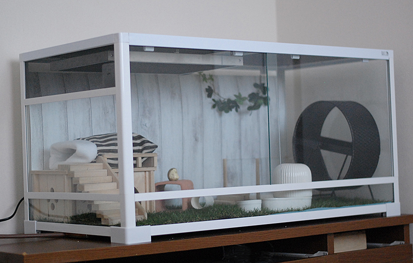 パンテオン 9045 爬虫類ケージ ハリネズミ飼育にもおすすめ パンテオン