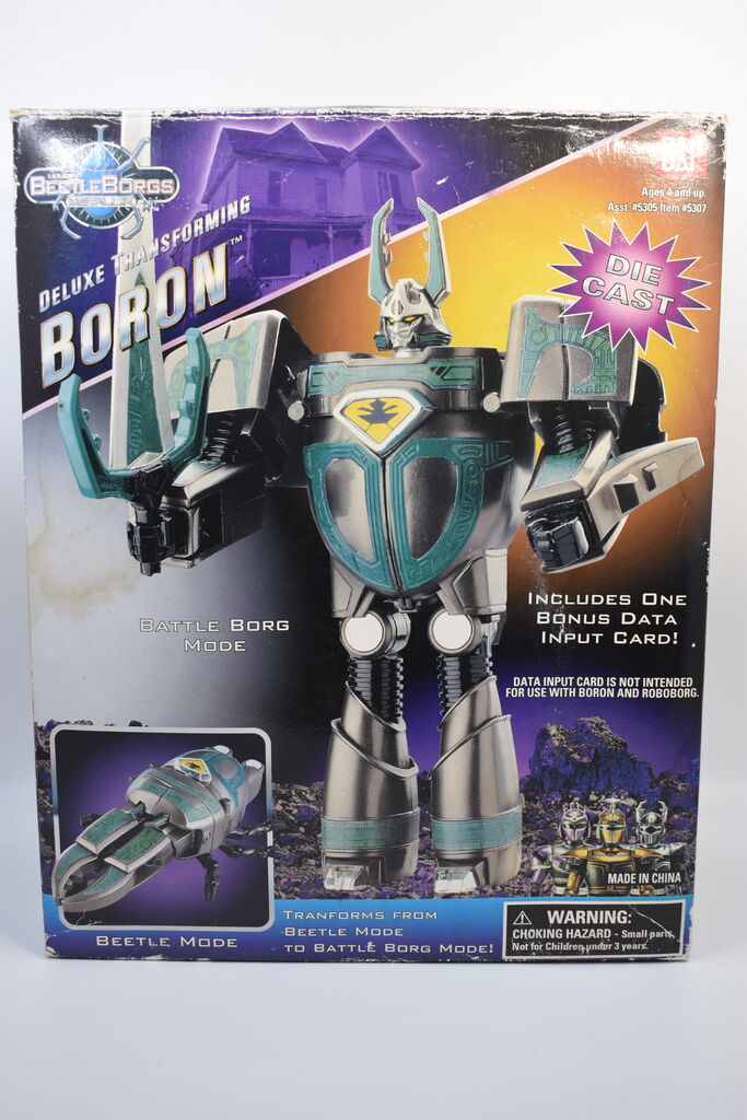 BEETLE BORGS METALLIX DELUXE TRANSFORMING BORON レビュー : ハニワ
