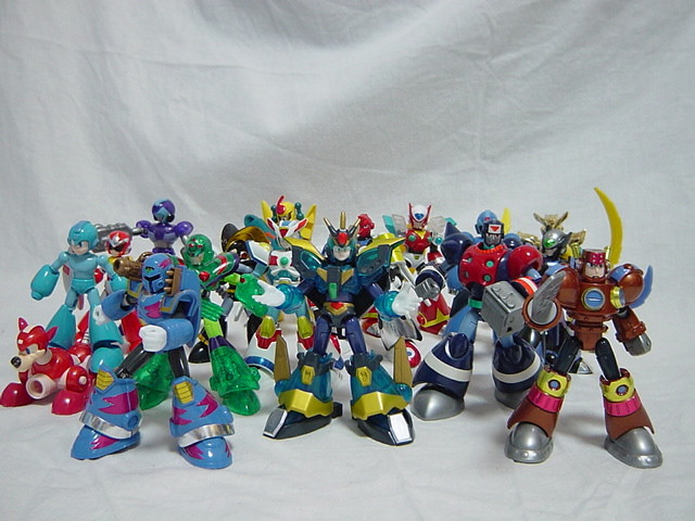 バンダイ メガアーマー ロックマンシリーズ 3体セット ロックマンメガ