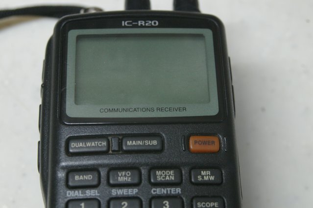 未使用 ICOM IC-R20 通信受信機 付属品付き 2025年最新】IC-R20