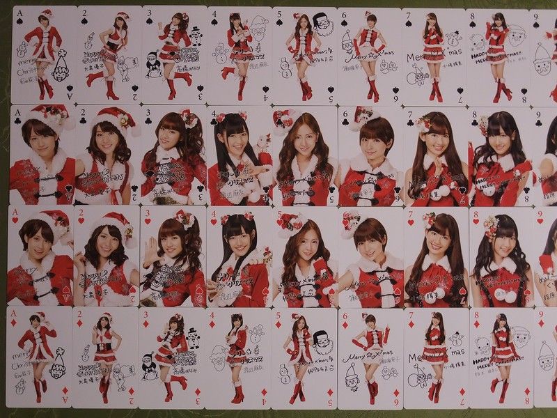 AKB48セブンイレブンコラボトランプ AKB48セブンイレブンコラボ