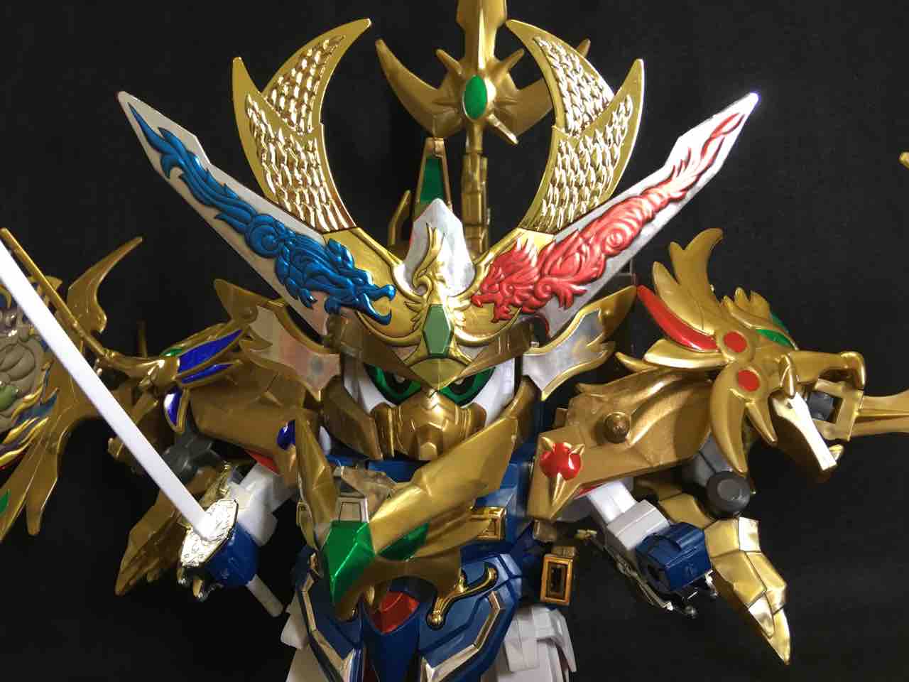 BB戦士167 輝神大将軍 獅龍凰 レビュー : 黒守暴穏島