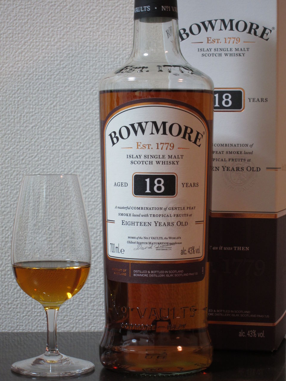 ボウモア 18年 旧ラベル終売品