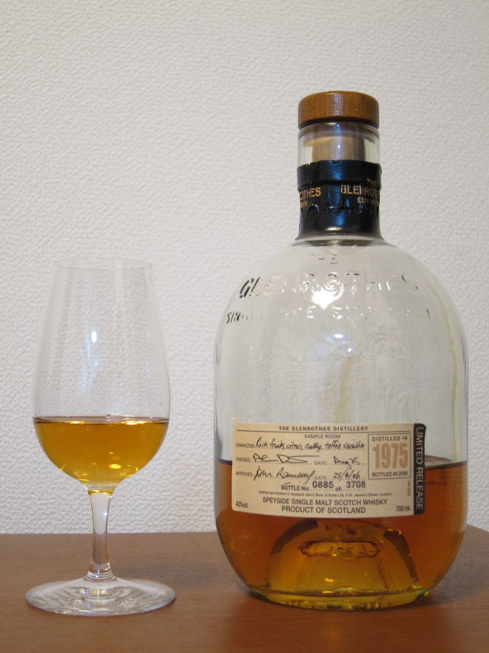 グレンロセス 30年 1975-2006 オフィシャル 46% : くりりんの