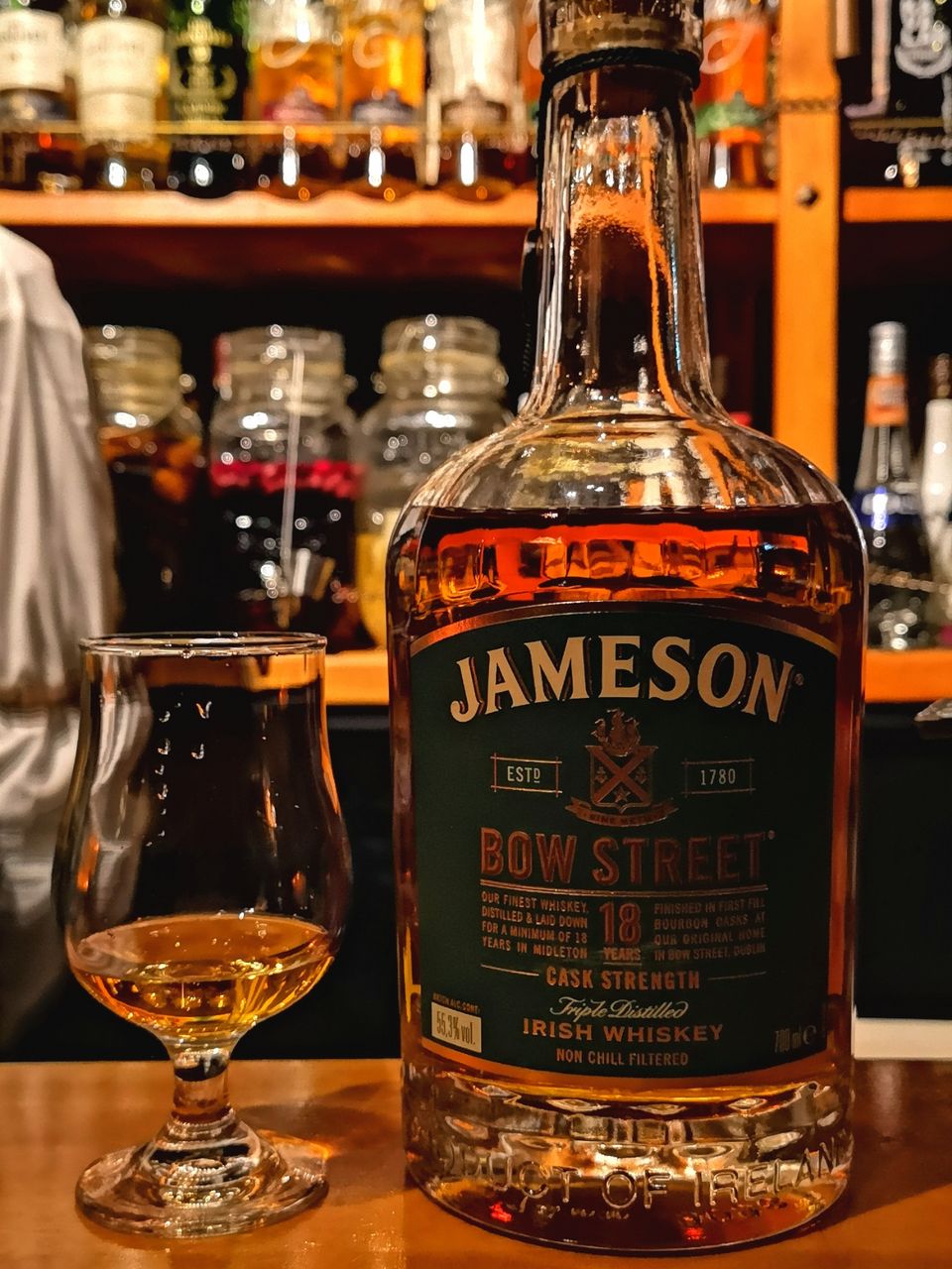 ジェムソン ボウストリート 18年 カスクストレングス 55.3% : くりりん