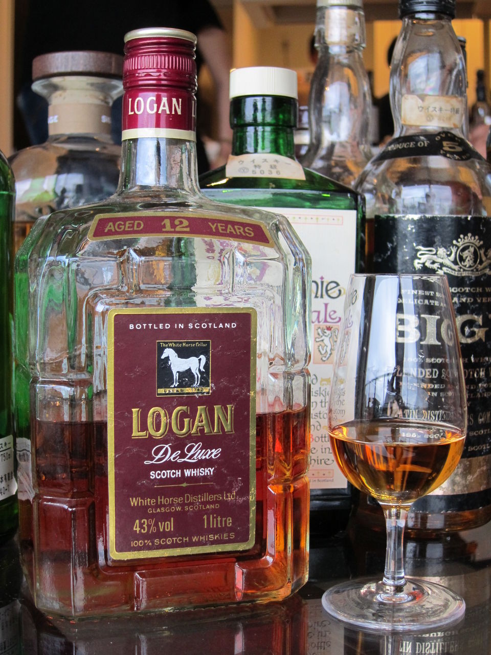 ローガン 12年 1980年代流通 43% : くりりんのウイスキー置場