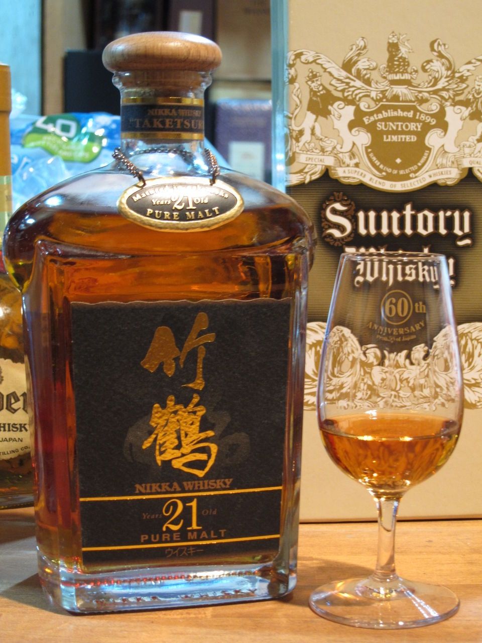 竹鶴 21年 ピュアモルト 未開栓箱あり NIKKA 700ml 竹鶴21年