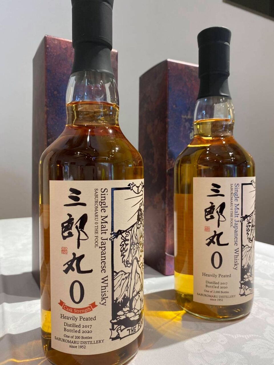 三郎丸0 THE FOOL 3年 カスクストレングス 63% シングルモルト : くり