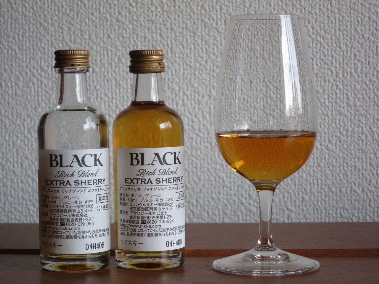 ブラックニッカ リッチブレンド エクストラシェリー 43% 先行レビュー