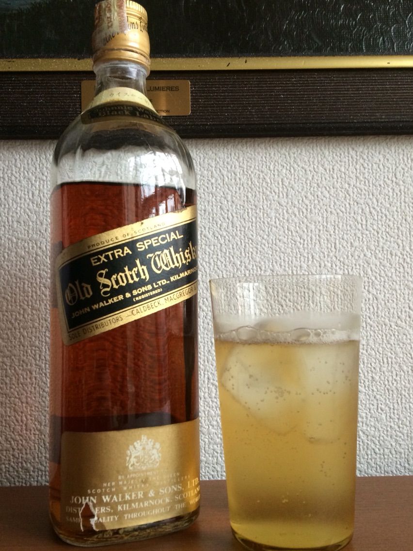 Johnnie Walker ブラック レッド 70年代 白紋章 特級 ジョニー