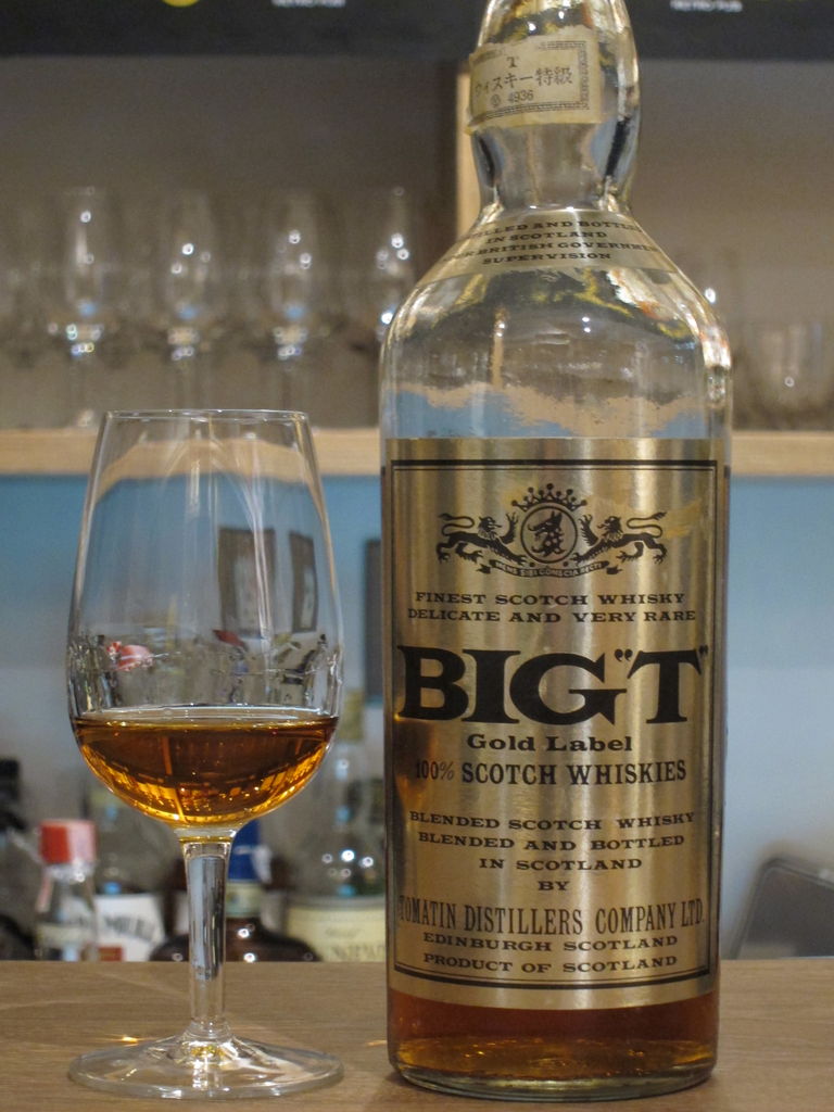 ビッグT ゴールドラベル 1970年代流通 43% 特級表記 : くりりんの