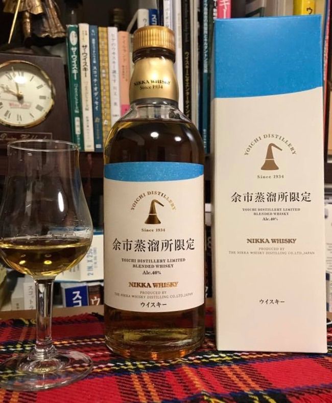 ニッカウイスキー 余市蒸留所限定 ブレンデッド 40% : くりりんの