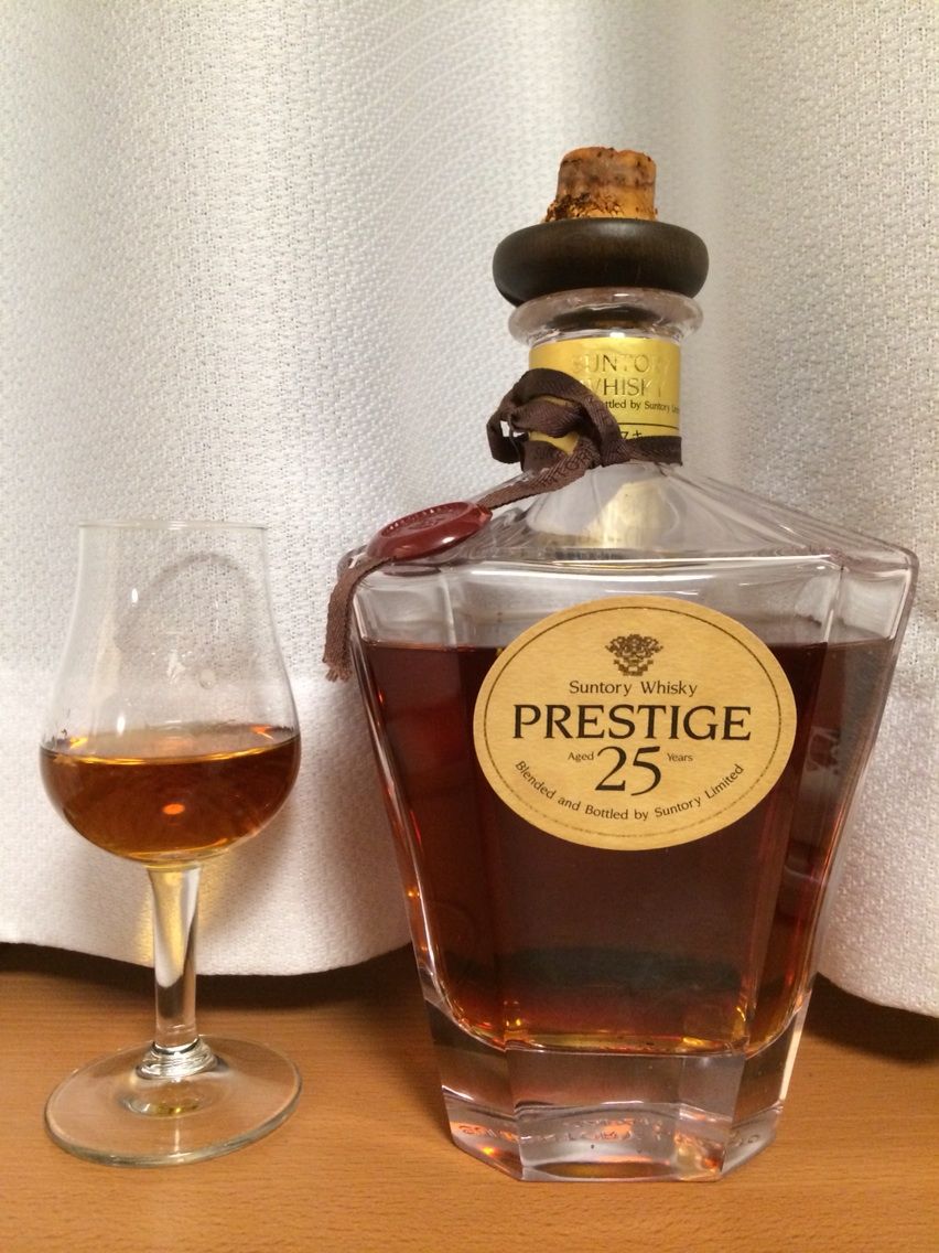 サントリーウイスキー プレステージ 25年 : くりりんのウイスキー置場