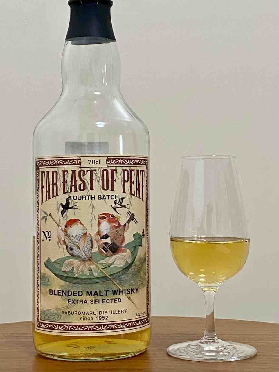 ファーイーストピート 4th Batch ブレンデッドモルト 50% : くりりんの