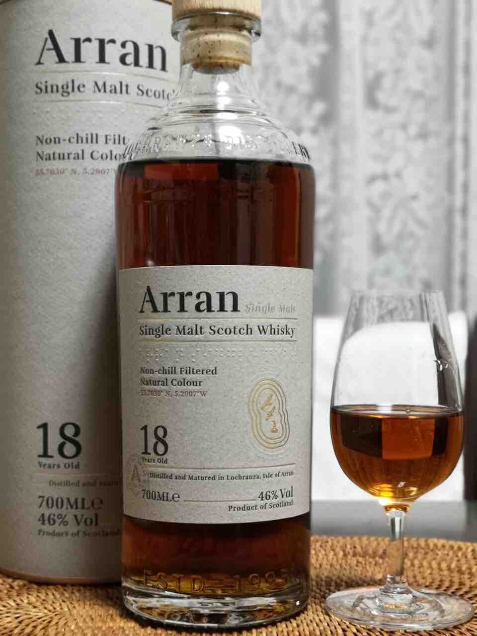 アラン 18年 46% 2023年流通ロット : くりりんのウイスキー置場