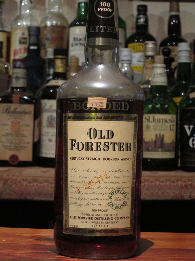 オールドフォレスター ボンデッド 1980年代流通 50% : くりりんの