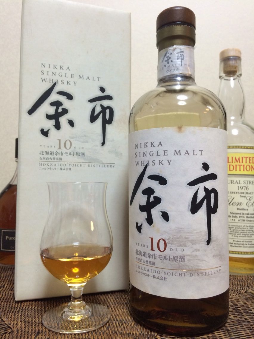 オールドボトル ニッカ 北海道余市1990-2001 モルトウィスキー