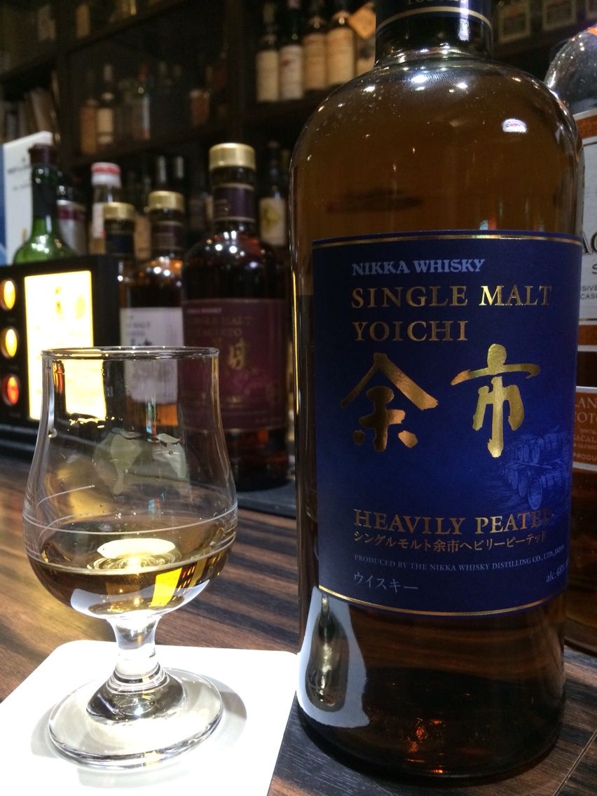 ニッカウイスキー シングルモルト余市ヘビリーピーテッド・宮城峡