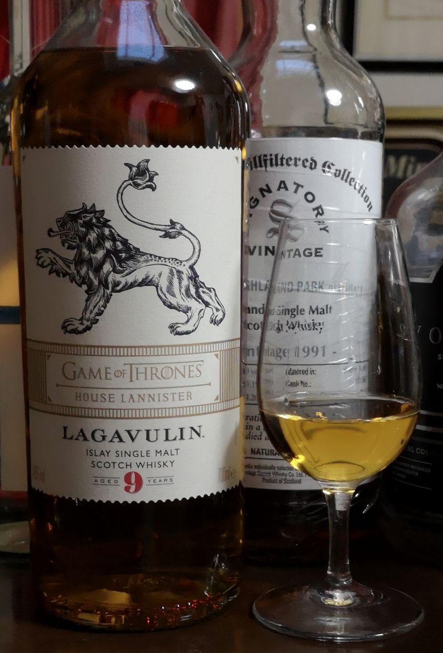 ラガヴーリン 9年 ゲームオブスローンズ ラニスター 46% : くりりんの