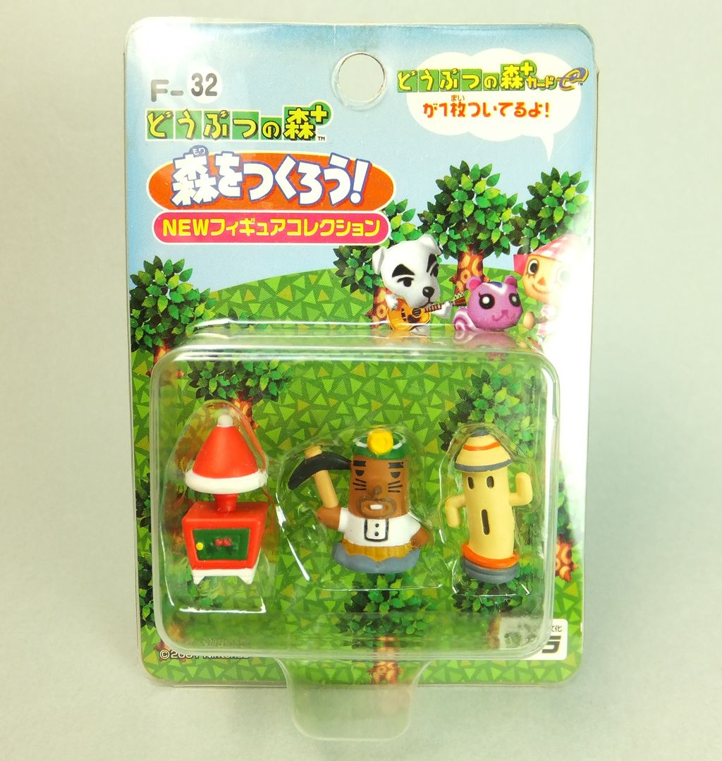 森をつくろう！ どうぶつの森＋ 女の子 さくらんぼ 桃 フィギュア Fー