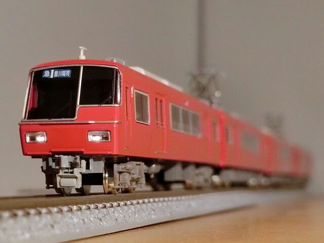 名鉄5600系 GM名鉄5700系改造 切り継ぎ加工 床下機器再現 屋根再現