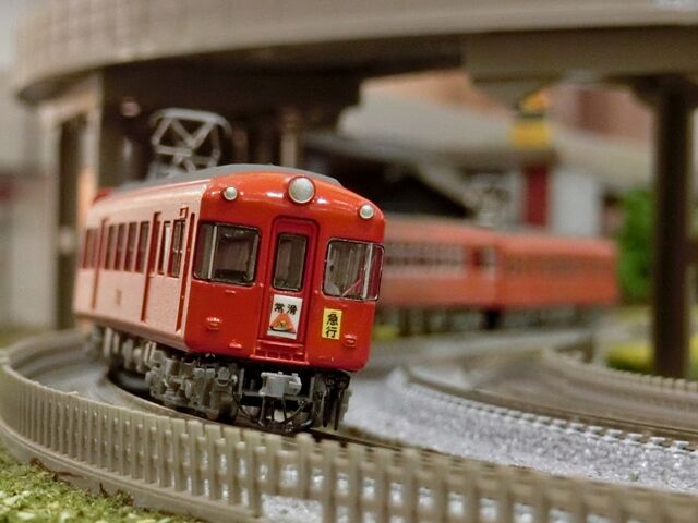 名鉄5200系※動力無し※4両編成 Nゲージ鉄道模型 鉄道模型 HO