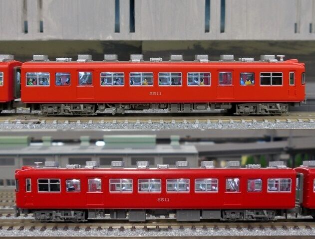 マイクロエース 名鉄5500系 特別整備後・スカーレット : 横浜西部急行