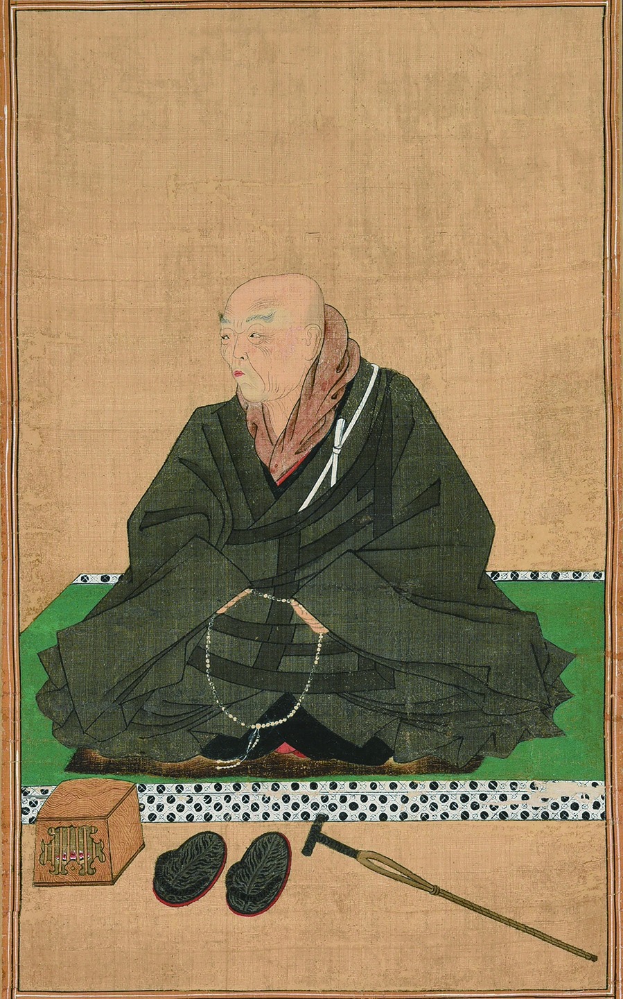 掛軸 絵 親鸞 浄土真宗 仏教 比叡山 浦島太郎 日本美術 骨董