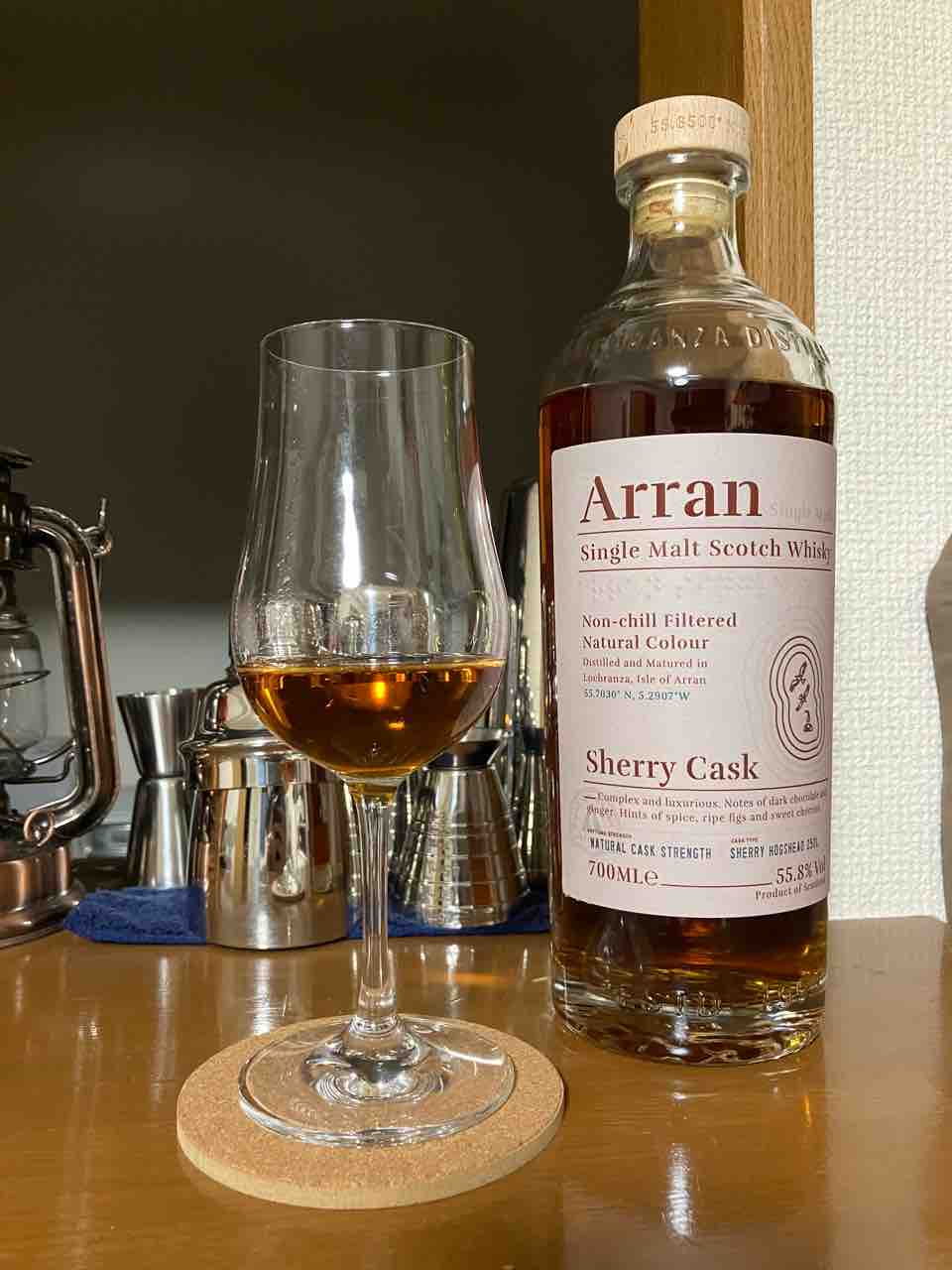 カイ太郎の晩酌日記 194杯目 アラン シェリーカスク : カイ太郎の晩酌日記