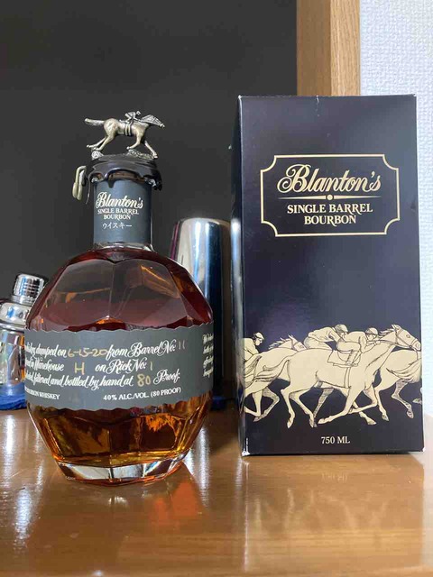宝酒造 ブラントン ブラック 12本 Blanton's black 宝酒造 ブラントン