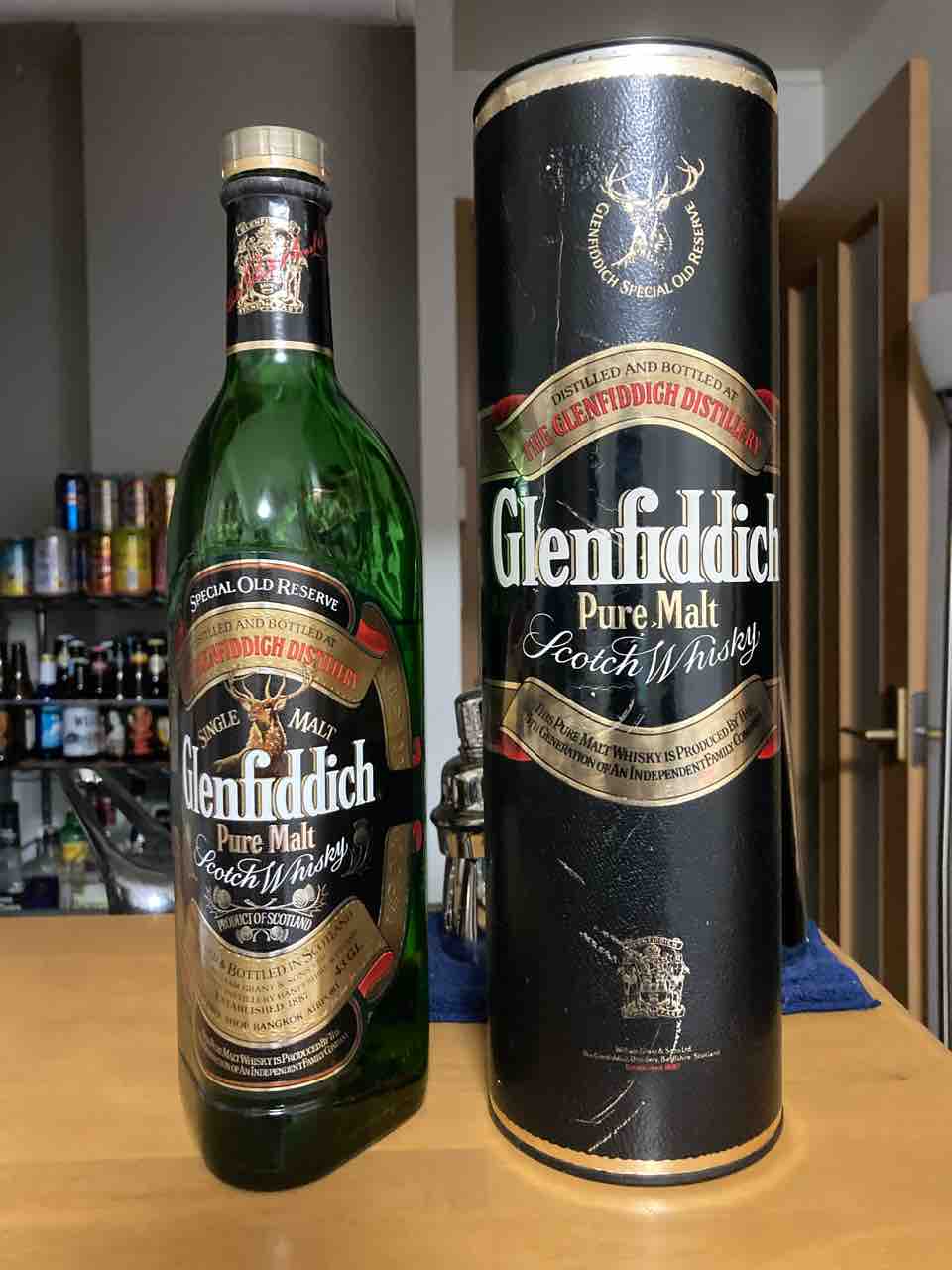 特級 Glenfiddich 8old グレンフィディック8年 750ml 陶器 特級