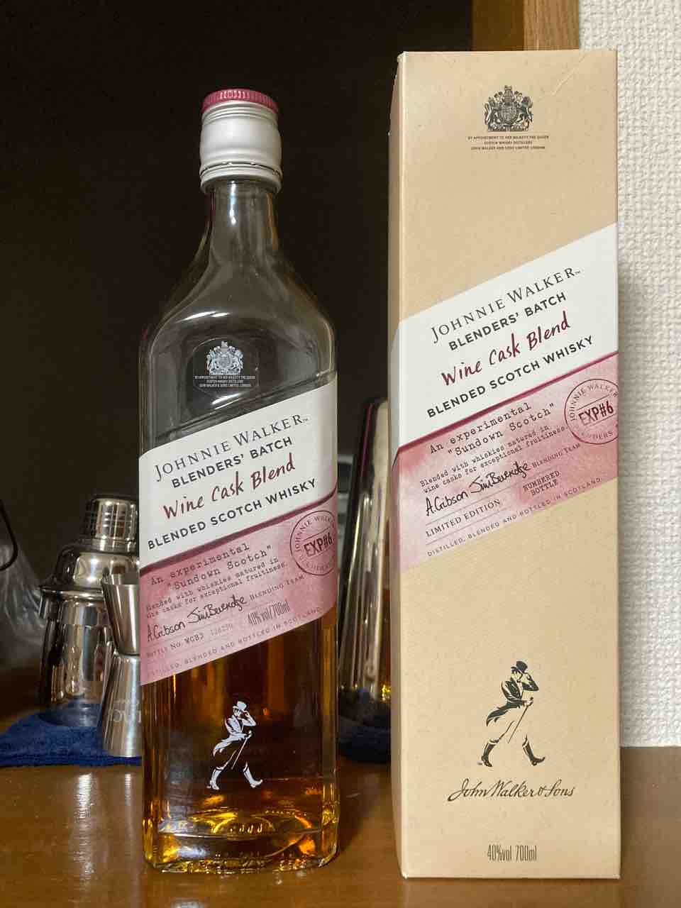 カイ太郎の晩酌日記 108杯目 ジョニーウォーカー ワインカスクブレンド