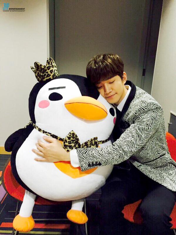 2PM ジュノ JUNHO 初代 ペンペン ぬいぐるみ 2PM JUNHO ジュノ