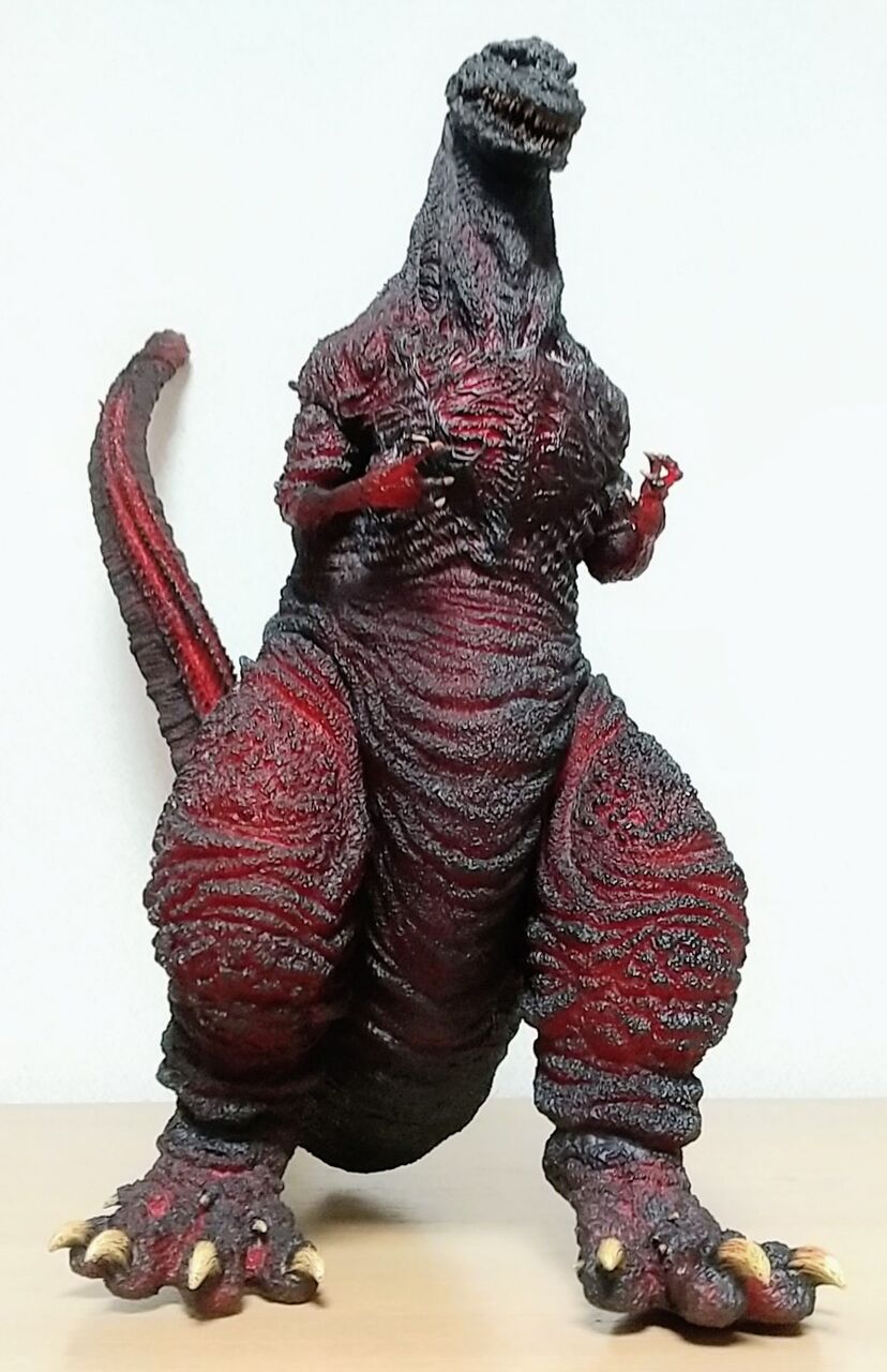 ゴジラ(2016) 第4形態 発光Ver. ×2体 全身が赤く発光！】東宝30cm