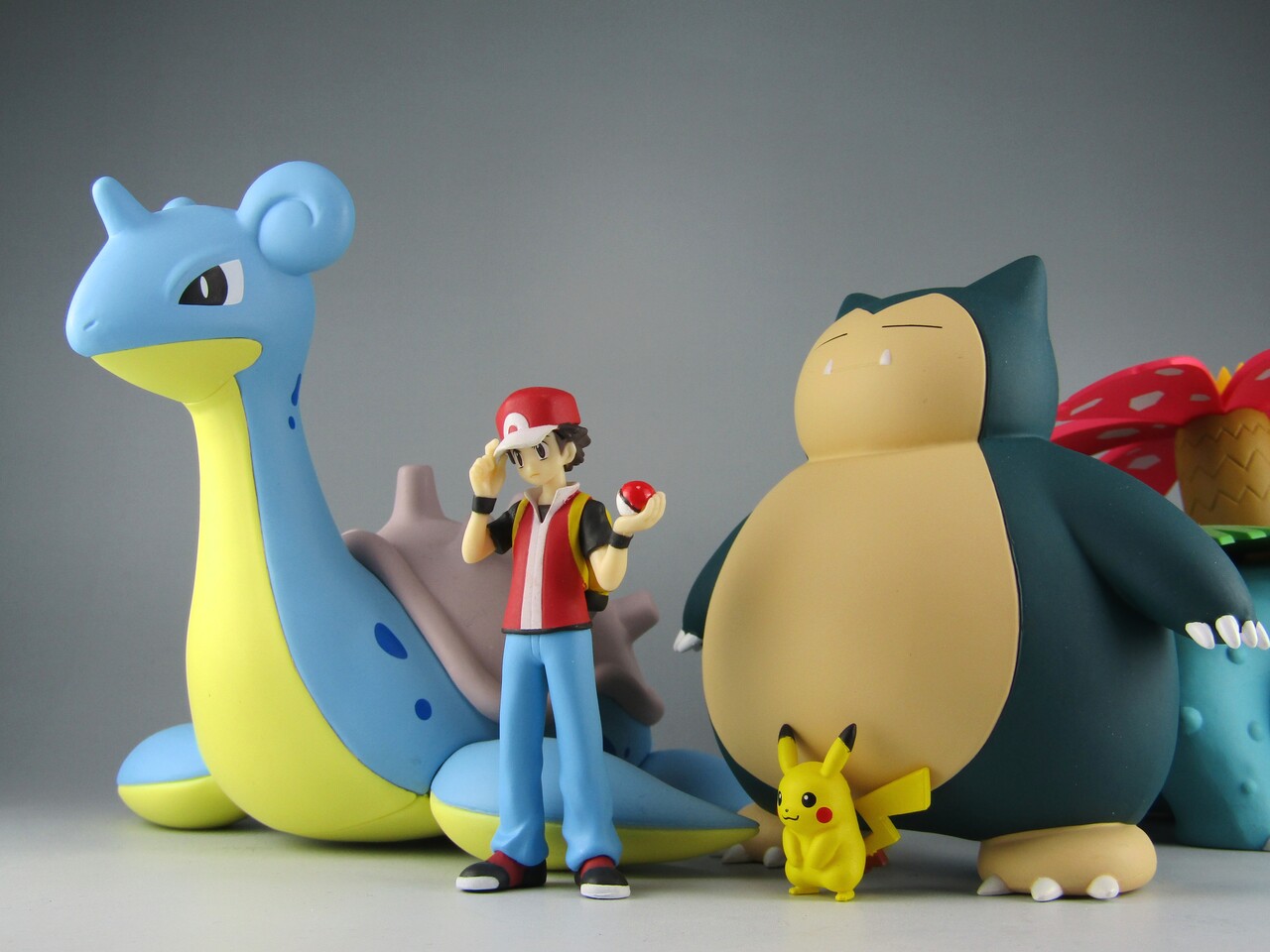 バンダイ ポケモンスケールワールド カントー地方 レッド&カビゴン