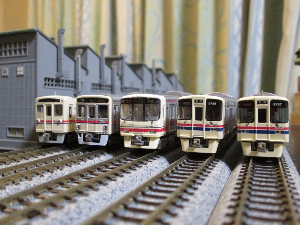 京王井の頭線 動作確認済 エンドウ Nゲージ 3752 京王 3000系 3000